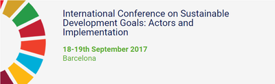 International Conference on Sustainable Development Goals: Actors and Implementation