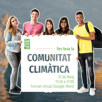 Vine i fes-te teva la Comunitat Climàtica de la UPC!