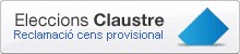reclamació cens claustre 2012